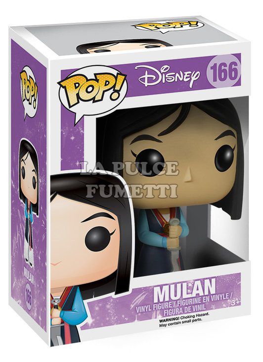 MULAN - VINYL FIGURE #   166 - POP FUNKO 